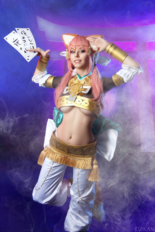 02 fate extra caster tamamo no mae goddess form by disharmonica da4l6oh