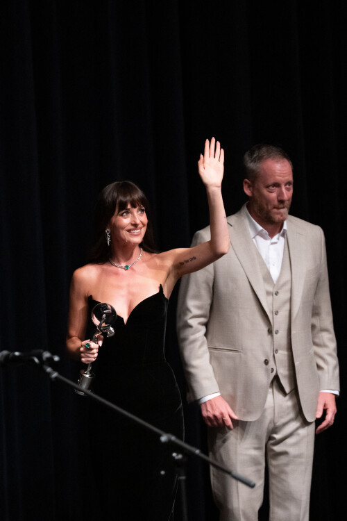 DAKOTA-JOHNSON-RECEIVES-KVIFF-PRESIDENT'S-AWARD-59TH-KARLOVY-V