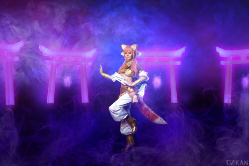 03 fate extra caster tamamo no mae goddess form by disharmonica da4l6re