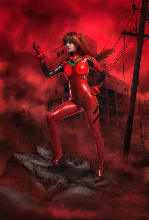 03 neon genesis evangelion asuka langley cosplay by disharmonica dbt7ulc