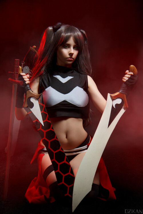 06 fate stay night rin tohsaka archer ver cosplay by disharmonica da029lb