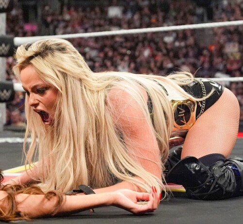 PHOENIX, ARIZONA - JUNE 9: <<enter caption here>> during Monday Night RAW at PHX Arena on June 9, 2025 in Phoenix, Arizona.  (Photo by <<Photographer>>/WWE)