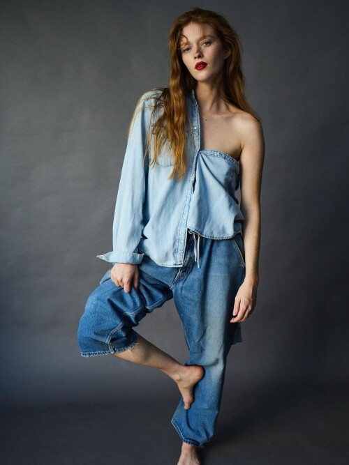 1 denim shirt 4 different ways michelson ari 1268c2e669d1801ab