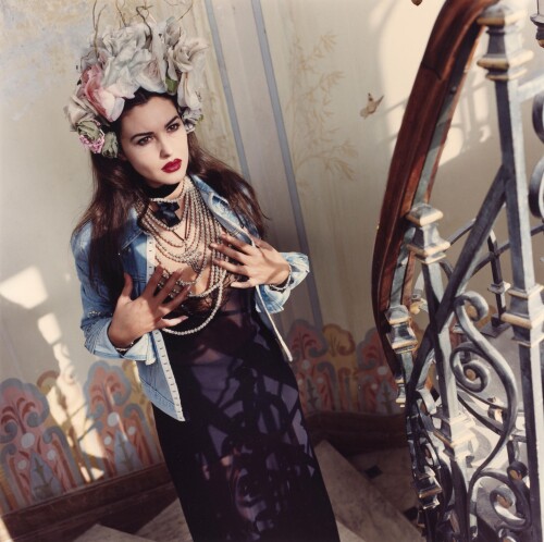 1 helmut newton monica bellucci blumarine nice 1993 copyright helmut newton foundatione751cf865edd44