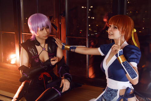 10 dead or alive 5 kasumi and ayane cosplay by disharmonica dbbajn0