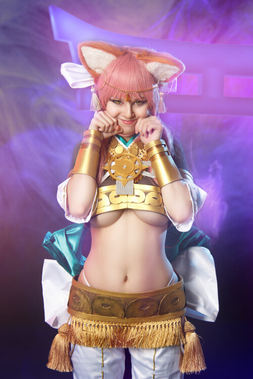 10 fate extra caster tamamo no mae goddess form by disharmonica da4l6sj