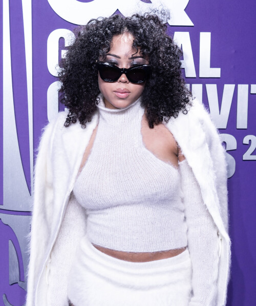 Puma Sabti Curry attends Second Annual GQ Global Creativity Awards at WSA in New York on April 11, 2024. Gala's tagline is 'Big Ideas for a Better World'. (Photo by Lev Radin/Sipa USA)/52510439//2404121044