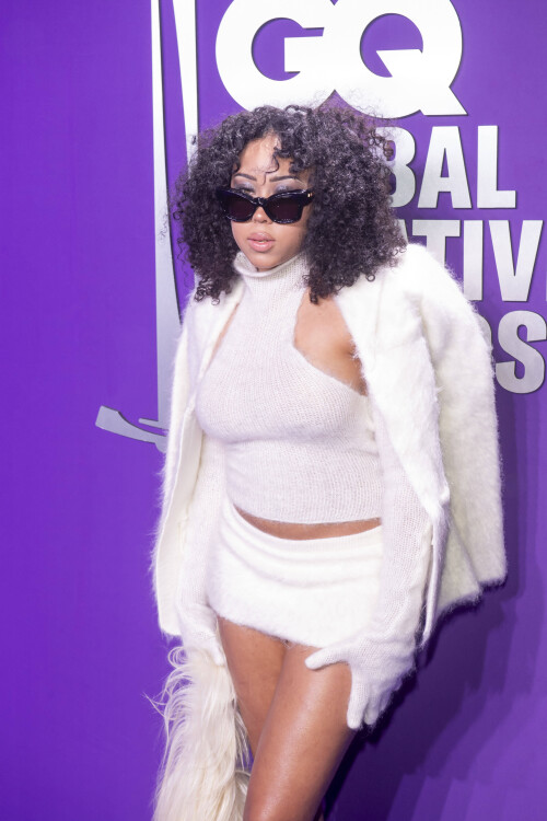 NEW YORK, NEW YORK - APRIL 11: Puma Sabti Curry attends the 2024 GQ Creativity Awards at WSA on April 11, 2024 in New York City. - Ron Adar / SOPA Images//SOPAIMAGES_sopa0259/Credit:SOPA Images/SIPA/2404121212