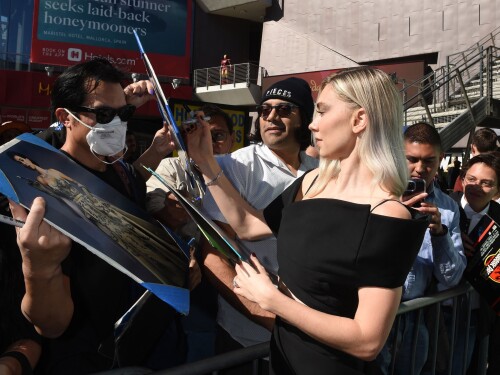 Vanessa Kirby at the AFI Fest screening of "The Son" held at TCL Chinese Theatre on November 5, 2022 in Los Angeles, California. (Photo by Gilbert Flores/Variety via Getty Images)
