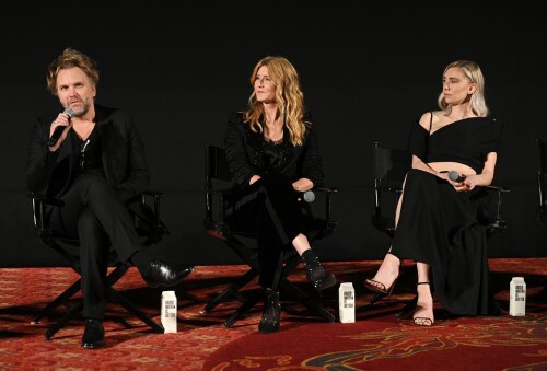 Florian Zeller, Laura Dern, Vanessa Kirby at the AFI Fest screening of "The Son" held at TCL Chinese Theatre on November 5, 2022 in Los Angeles, California. (Photo by Gilbert Flores/Variety via Getty Images)