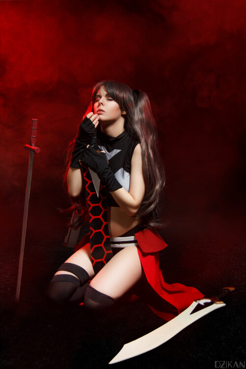 11 fate stay night rin tohsaka archer ver cosplay by disharmonica da029ns