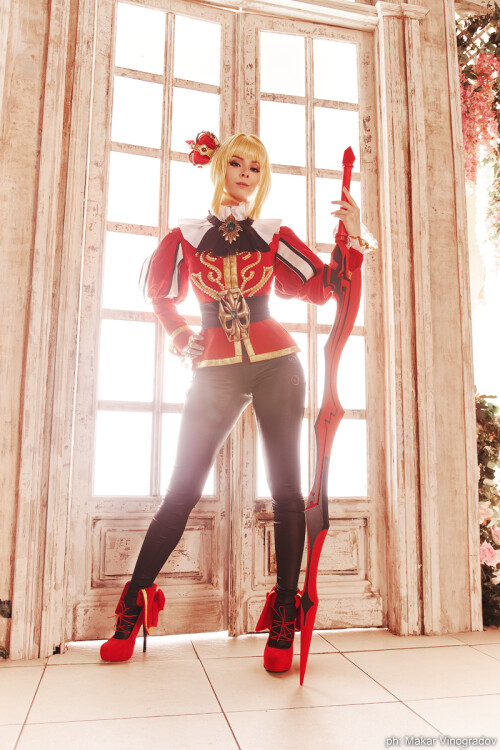13 fate extella saber nero cosplay by disharmonica dcgin68