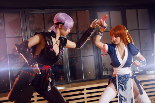 15 dead or alive 5 kasumi and ayane cosplay by disharmonica dbbajlh