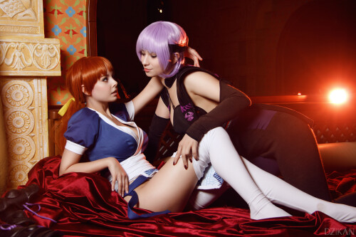 16 dead or alive 5 kasumi and ayane cosplay by disharmonica dbbajl4