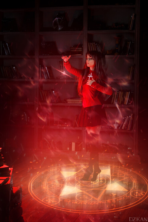 16 fate stay night rin tohsaka cosplay by disharmonica d9zcjfk