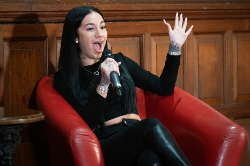 1 Bhad Bhabie speaking at Oxford Union Oxford UK 02 Nov 2022