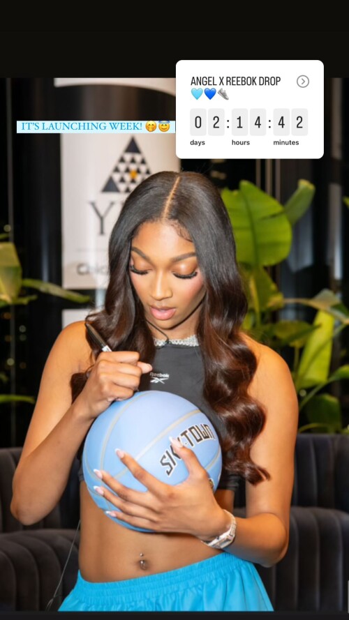 2024.08.20 Angel Reese Story 340fcc57d4f6f7b5f