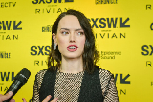 Daisy Ridley at the "We Bury The Dead" Premiere during the SXSW Conference & Festivals held at the ZACH Theatre on March 9, 2025 in Austin, Texas. (Photo by Amanda Stronza/SXSW Conference & Festivals via Getty Images)