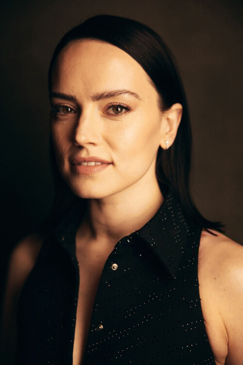 AUSTIN, TEXAS - MARCH 09: Daisy Ridley poses in the Getty Images Portrait Studio Presented by IMDb and IMDbPro at SXSW 2025 on March 09, 2025 in Austin, Texas. (Photo by Robby Klein/Getty Images for IMDb)