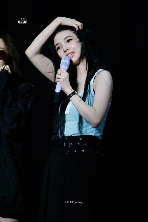 250829 aespa KARINA at 2025 LIVE TOUR SYNK aeXIS LINE in SEOUL D1 documents 2645cee3053653c3b