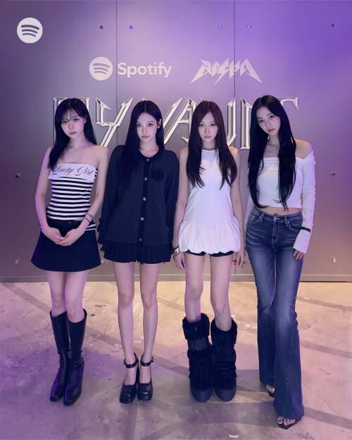 250905 Spotify Korea Twitter Update with aespa documents 1b049705d168c93c2