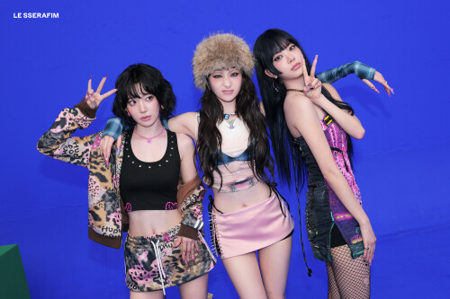251025 Hong Eunchae Huh Yunjin Sakura LE SSERAFIM SPAGHETTI MV Photo Sketch documents 13730ca210e333