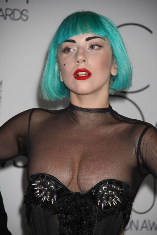 LADY GAGA.at 2011 CFDA Aawrds at Lincoln Center's.Alice Tully Hall  6-6-11.Photo by John Barrett/Globe Photos, INC.2011.