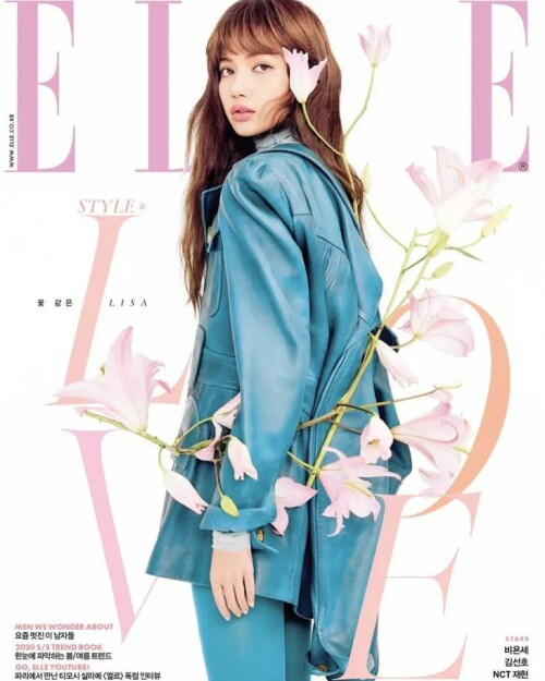 3 BLACKPINK Lisa ELLE Korea Cover Magazine February 2020 Issue 1