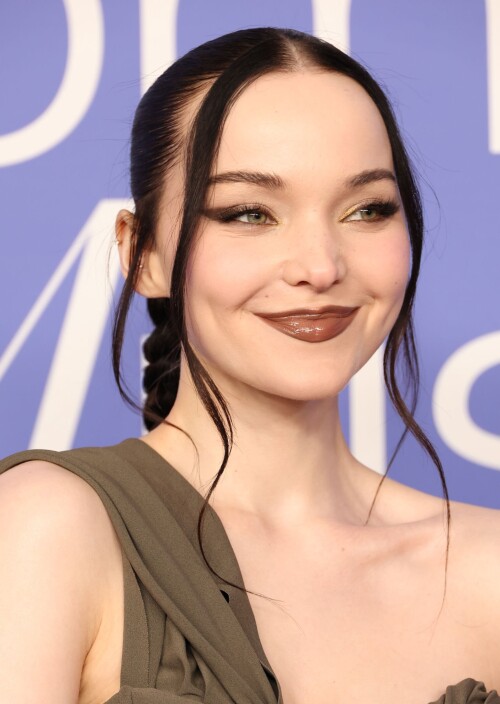 INGLEWOOD, CALIFORNIA - MARCH 01: Dove Cameron attends 2023 Billboard Women In Music at YouTube Theater on March 01, 2023 in Inglewood, California. (Photo by Monica Schipper/Getty Images)