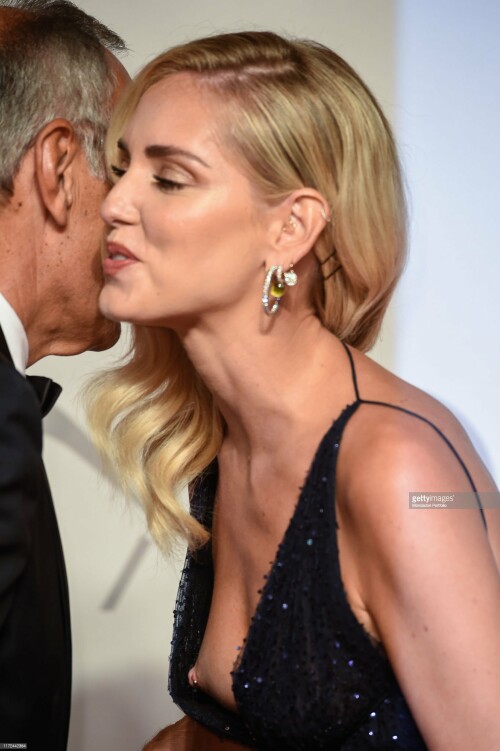 Chiara Ferragni at the 76 Venice International Film Festival 2019. Unposted red carpet. Venice (Italy), September 4rt, 2019 (photo by Marilla Sicilia/Archivio Marilla Sicilia/Mondadori Portfolio via Getty Images)
