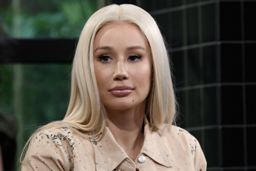 NEW YORK, NEW YORK - JULY 25: Rapper and songwriter Iggy Azalea visits 'The X Change Rate' hosted by Monet X Change during the Build Series at Build Studio on July 25, 2019 in New York City. (Photo by Gary Gershoff/Getty Images)