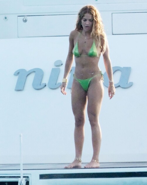501126776 rita ora in sexy green bikini 206d80e1c54a0a8f5d