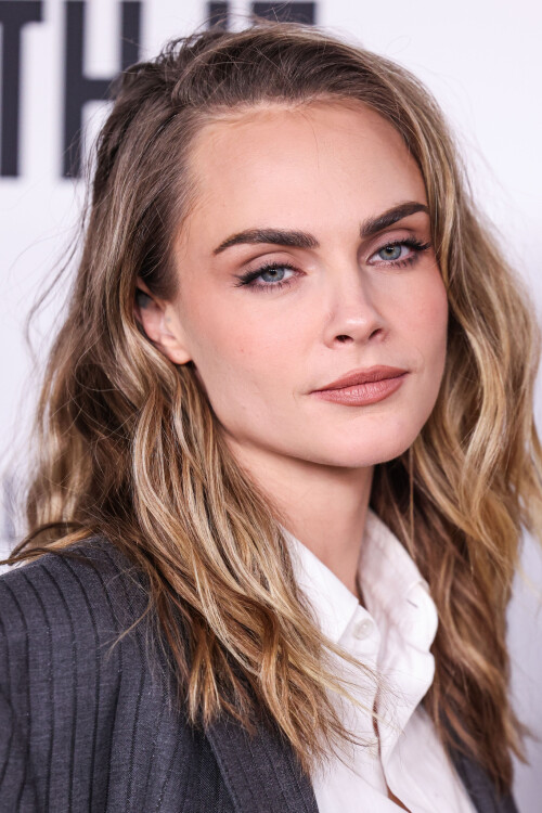 HOLLYWOOD, LOS ANGELES, CALIFORNIA, USA - NOVEMBER 21: 19th Annual L'Oreal Paris' Women Of Worth Celebration 2024 held at NeueHouse Hollywood on November 21, 2024 in Hollywood, Los Angeles, California, United States. (Photo by Xavier Collin/Image Press Agency)Pictured: cara delevingne,aja naomi kingRef: BLU_S8051491 221124 NON-EXCLUSIVEPicture by: Xavier Collin/Image Press Agency / SplashNews.comSplash News and PicturesUSA: 310-525-5808 UK: 020 8126 1009eamteam@shutterstock.comWorld Rights, No Italy Rights