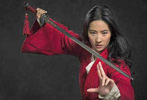 PENCYM MULAN 2020 Walt Disney Pictures film with Yifei Liu