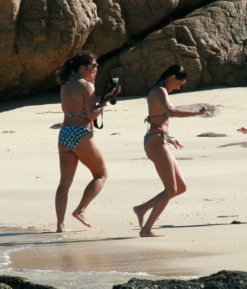 EXCLUSIVE:  Teri Hatcher's Mexican Holiday