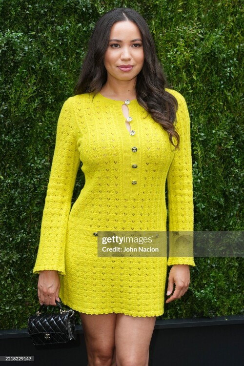 Jurnee Smollett at the Chanel and Tribeca luncheon to celebrate Through Her Lens: The Tribeca Chanel Women's Filmmaker Program held at The Greenwich Hotel Courtyard on June 06, 2025 in New York, New York. (Photo by John Nacion/Variety via Getty Images)