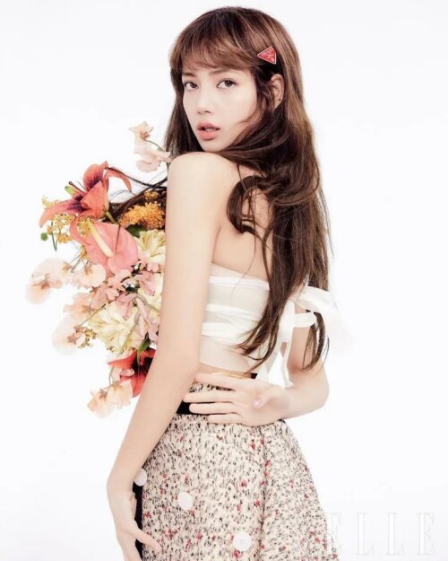 8 HQ Photos BLACKPINK Lisa ELLE Korea Magazine February 2020 Issue