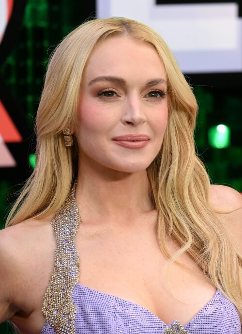 Mandatory Credit: Photo by David Fisher/Shutterstock (15417772el)Lindsay Lohan'Freakier Friday' film premiere, ODEON Luxe Leicester Square, London, UK - 31 Jul 2025