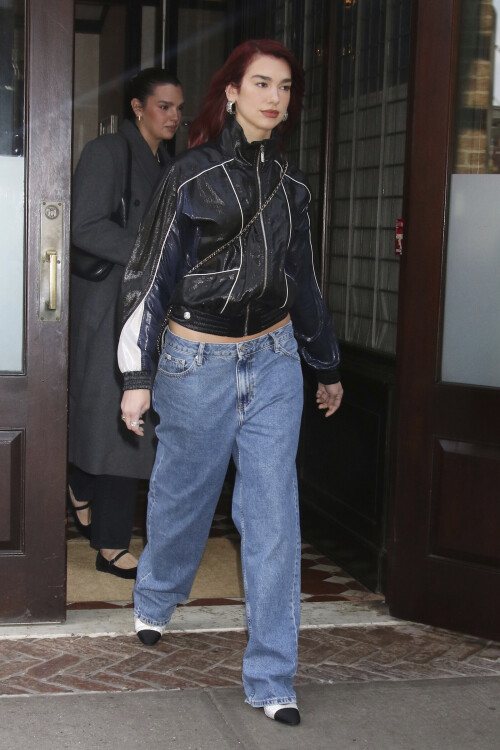 NEW YORK, NY- NOVEMBER 29: Dua Lipa seen in New York City on November 29, 2023. Credit: RW/MediaPunch /IPX