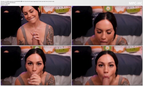  ASMR measuring turned BLOWJOB I dont know how this keeps happening Its like it just slips into my m