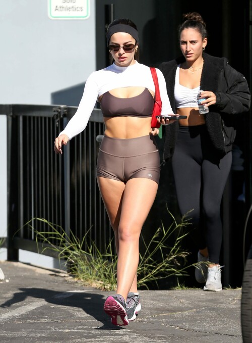 Addison Rae Sexy Legs and Camel Toe 22 scaled