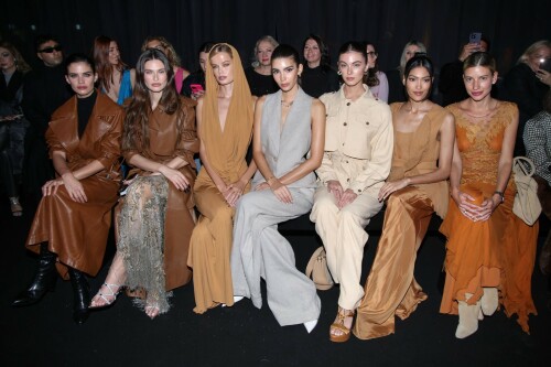 Alberta Ferretti Front Row Milan Fashion Week Womenswear Fall Winter 2023 2024