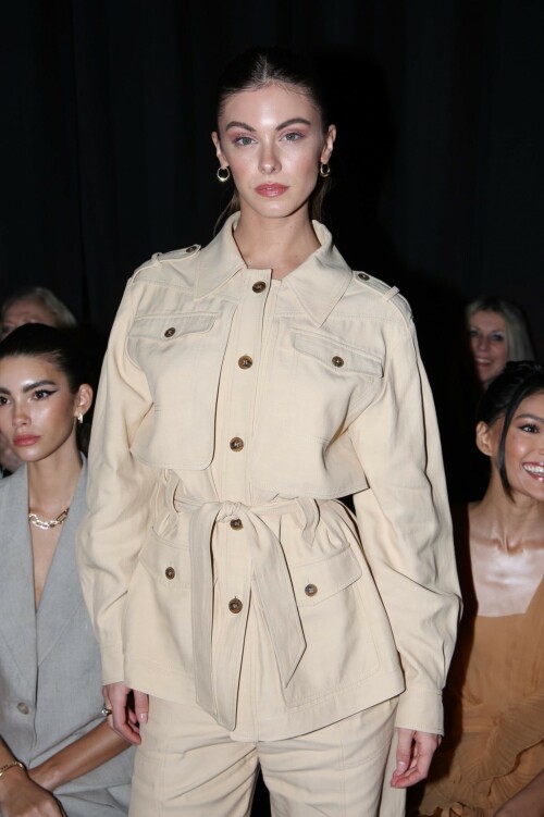 Alberta Ferretti Front Row Milan Fashion Week Womenswear FallWinter 2023 2024 1