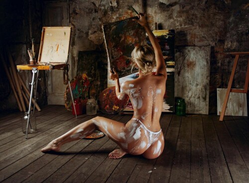 Alexandra Romanovna by Evgeny Potanin 2