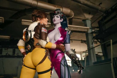 Alina Becker Widowmaker x Tracer 80eed7045f5604a88