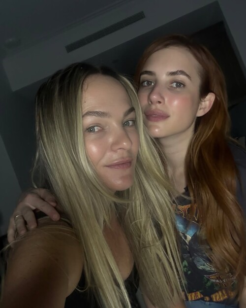 An absolute pleasure to welcome the beautiful emmaroberts to my NYC pop up. A moment of glow grace a