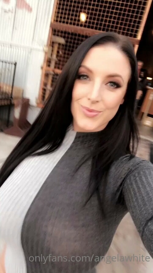Angela White Blowjob BTS