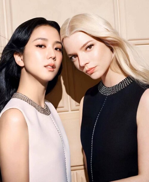 Anya Taylor Joy With JISOO Dior Forever Campaign February 2025 032b2a6d9e4105d117