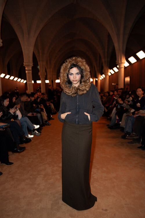 Ariana Greenblatt at Acne Studios show at Paris Fashion Week 10 01 2025002091bf40ba8b6f4318
