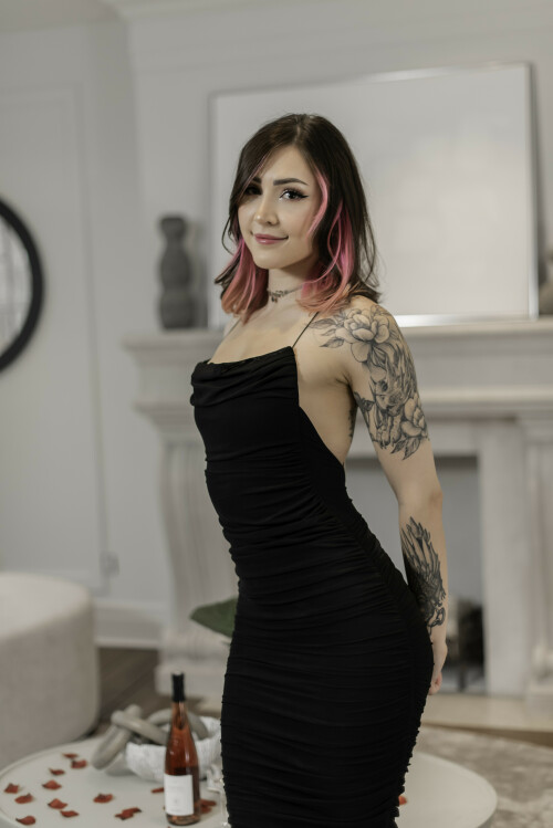 Black Dress Valentine 6